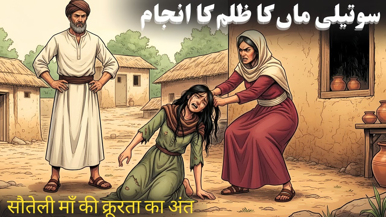 Sotiili maa ke zulm ki sabaq amoz kahani | सौतेली माँ की क्रूरता का अंत | Islamic story