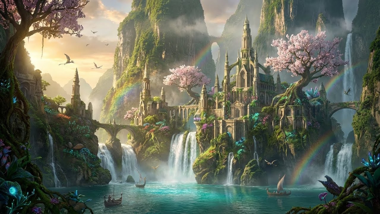 Relaxing Medieval Music   Stress Relieving Celtic Music   Beautiful Fantasy Medieval Castle