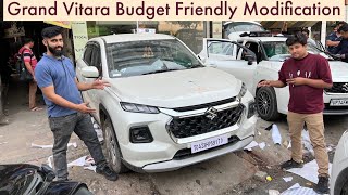Grand Vitara Modification With OEM Parts | Sigma To Zeta Conversion | Nexa Accessories | Car Mode