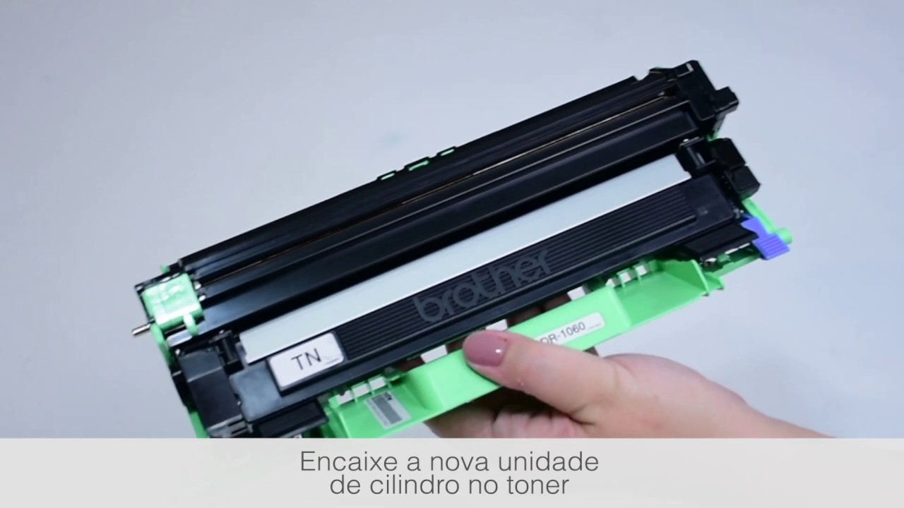 HL-1212W: Como trocar os suprimentos (Toner e Cilindro) da sua impressora