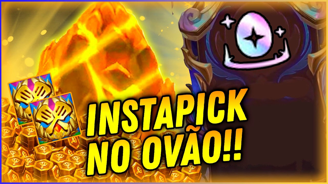 PEGUEI O OVÃO DOURADO NUM JOGO PERFEITO! | Teamfight Tactics Patch 16.5