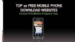 Top 10 Free Mobile Phone Download Sites screenshot 5