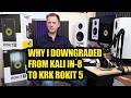 Why I downgraded from Kali IN-8 2nd wave to KRK Rokit 5 Gen 5