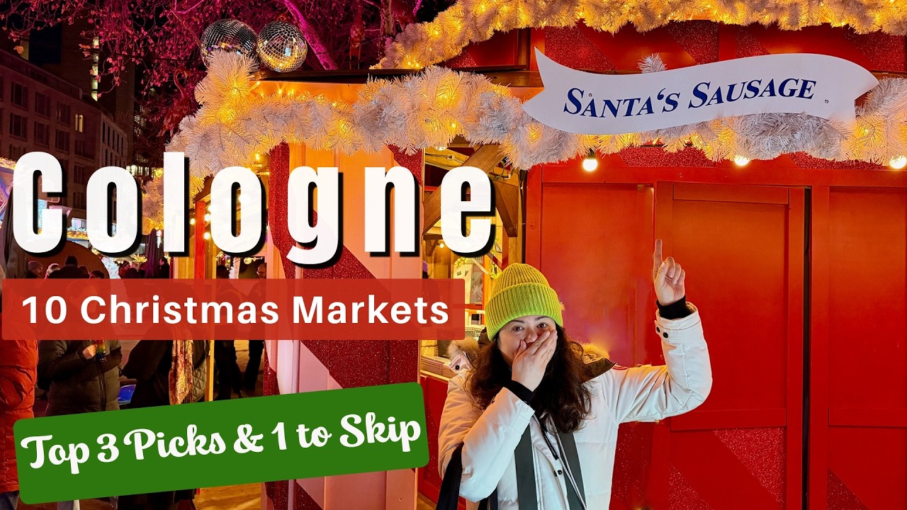 We Visited 10 Cologne Christmas Markets in 3 Days! 🇩🇪 | Germany 2025 | Travel Guide