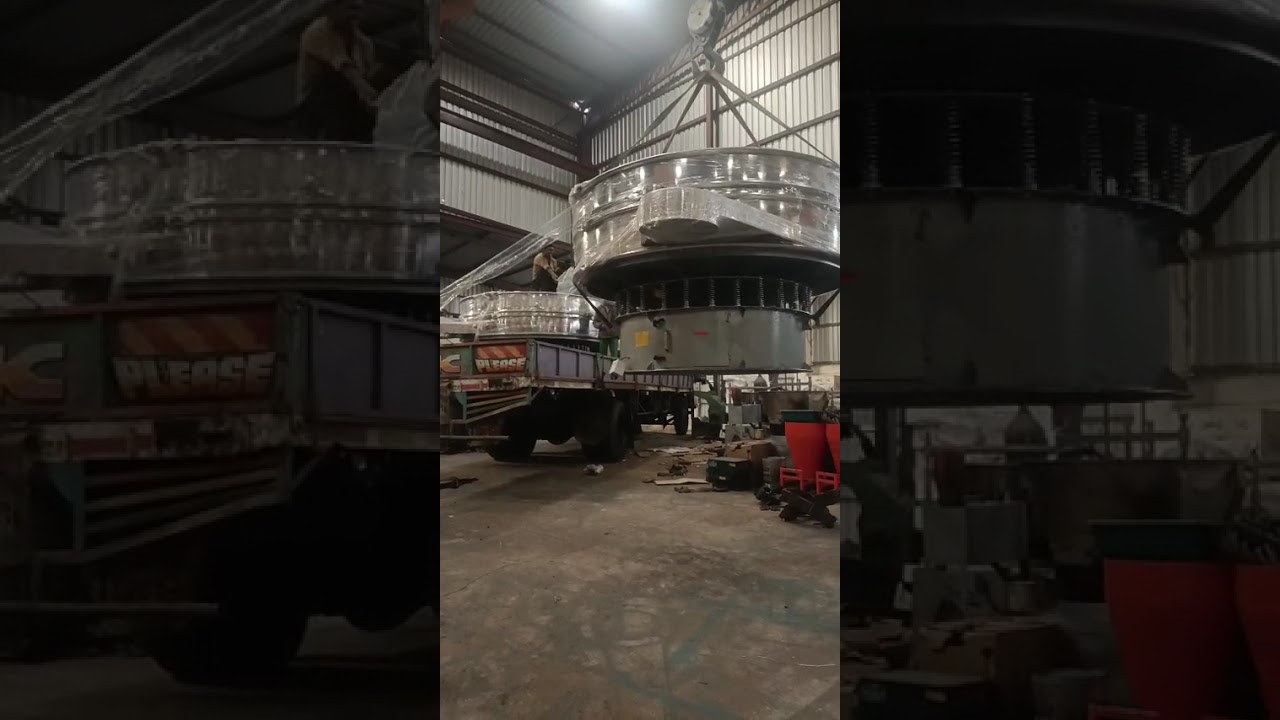 Max Jambo Size 96” Vibro Shifter chalna screening machine more details +91 90985 87992