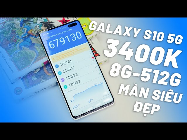 REVIEW GALAXY S10 5G GIÁ 3400K - MÀN AMOLED 2K, HIỆU NĂNG MẠNH 8G/512G, CAMERA ĐẸP, PIN TRÂU!