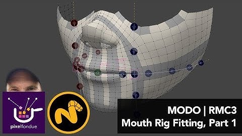 MODO | Rigging: Mouth Rig Fitting, Part 1