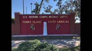 Marine Corps Recruit Depot MCRD Parris Island RV Park Part 1 - Parris Island South Carolina