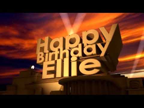 Happy Birthday Ellie