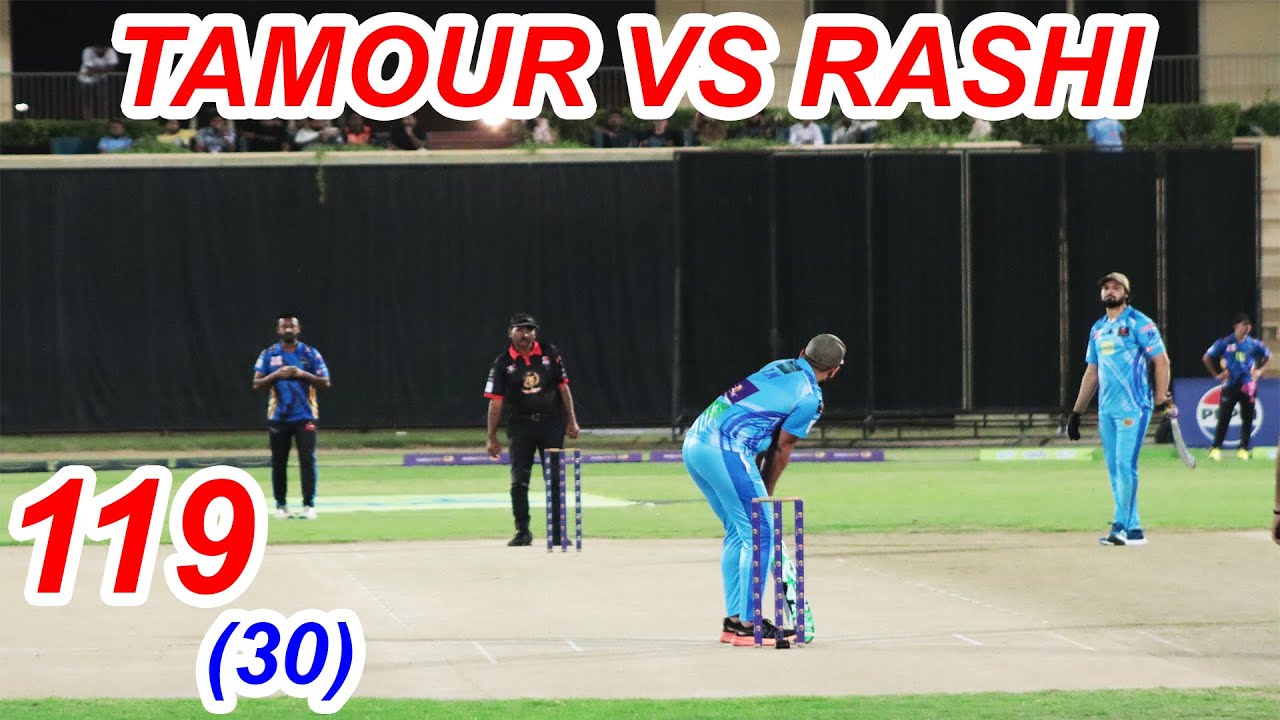 TAMOUR MIRZA VS RASHI  LEFTI 119 RUNS NEED 30 BALLS BEST MATCH IN PAKISTAN TAPE BALL CRICKET HISTORY