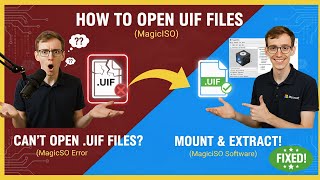 كيفية فتح ملفات UIF (باستخدام برنامج MagicISO) screenshot 1