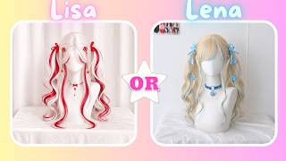 LISA OR LENA ✨ CUTECORE GIRL
