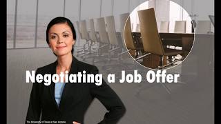Negotiating your Job Offer Module 1: The What, Why & When