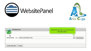 عرب جيجا | استضافة مواقع | WebSitePanel | create new website