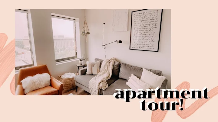Our 500 square foot studio apartment tour!
