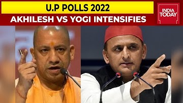 Akhilesh Yadav & U.P CM Yogi Adityanath Attacks And Counter Attacks Each Other | U.P Polls 2022