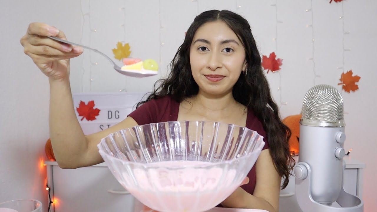 ASMR~Making Hwachae with the Original Recipe!! 🍇🥭🍊🥛🍓