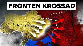 Ukraina slår igenom den ryska fronten – våldsam framryckning på 9,5 km