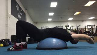 Bosu Ball Sit Up