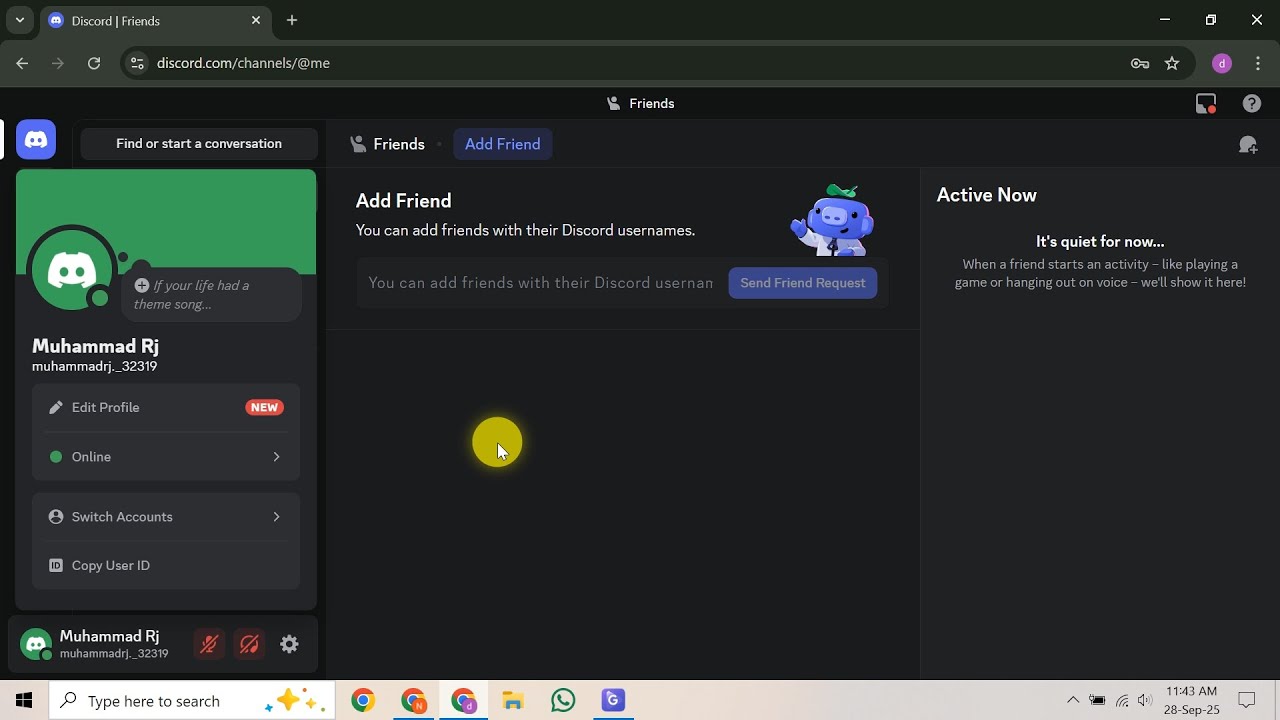 Как найти фотографию профиля Discord человека
