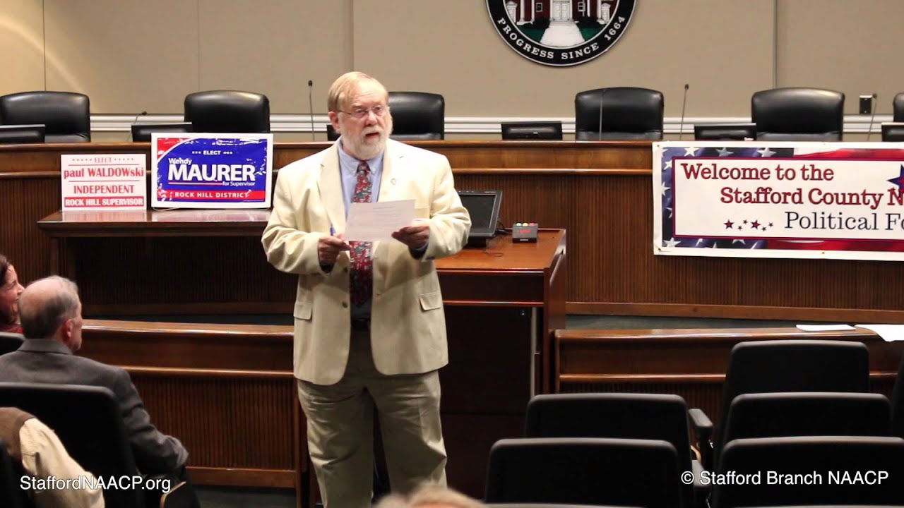 Stafford, Virginia Rock Hill District Supervisor Candidate Forum YouTube