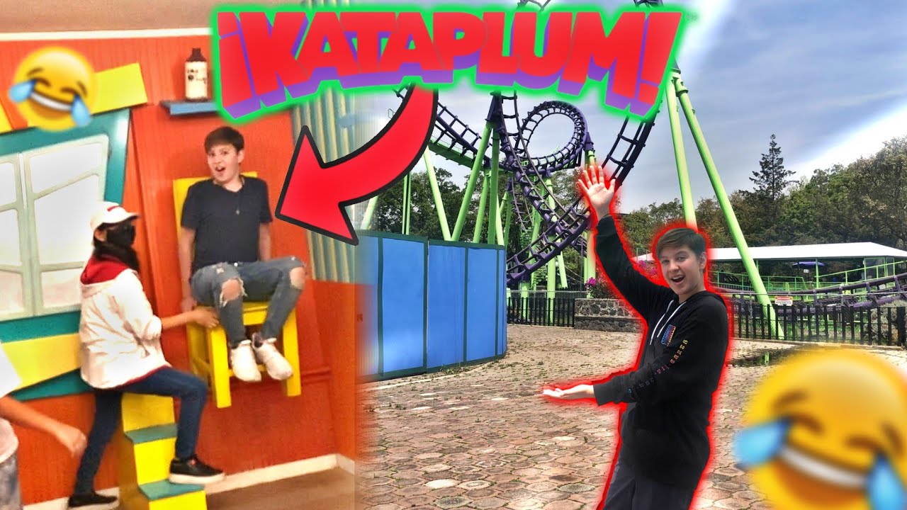 PASAMOS EL DÍA EN UN PARQUE DE DIVERSIONES!!! *Kataplum*
