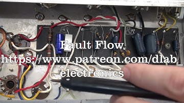 How To signal trace Fender AA764 Champ tube guitar amp using Heathkit Test equipment