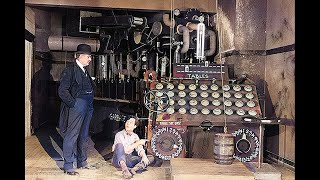 全自動レストラン / He Done His Best (1926) [カラー化 映画 フル / Colorized, Full Movie] チャーリー・バワーズ / Charley Bowers