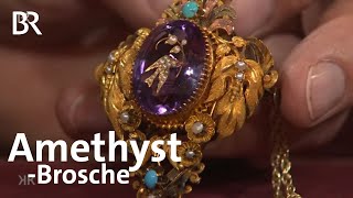 Liebe beflügelt: AMETHYST-BROSCHE | Kunst + Krempel | BR