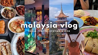 Finally home after 1.5 years 🇲🇾 | Malaysia travel vlog 🥘⛰✈ | Kuala Lumpur, Genting Highlands & Ipoh