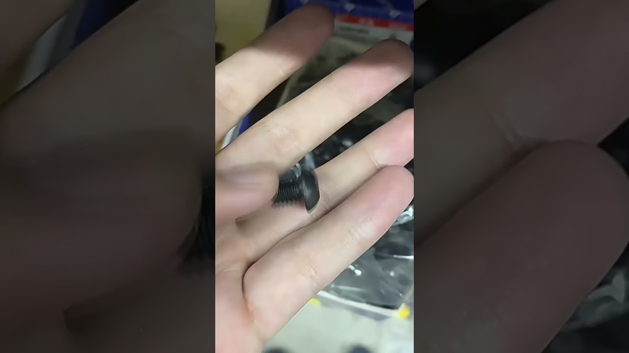 Round Black Hex Socket Button Head Allen Bolt Machine Screw