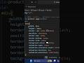Text hide animation using html and css #shorts #programming #css #html #animation