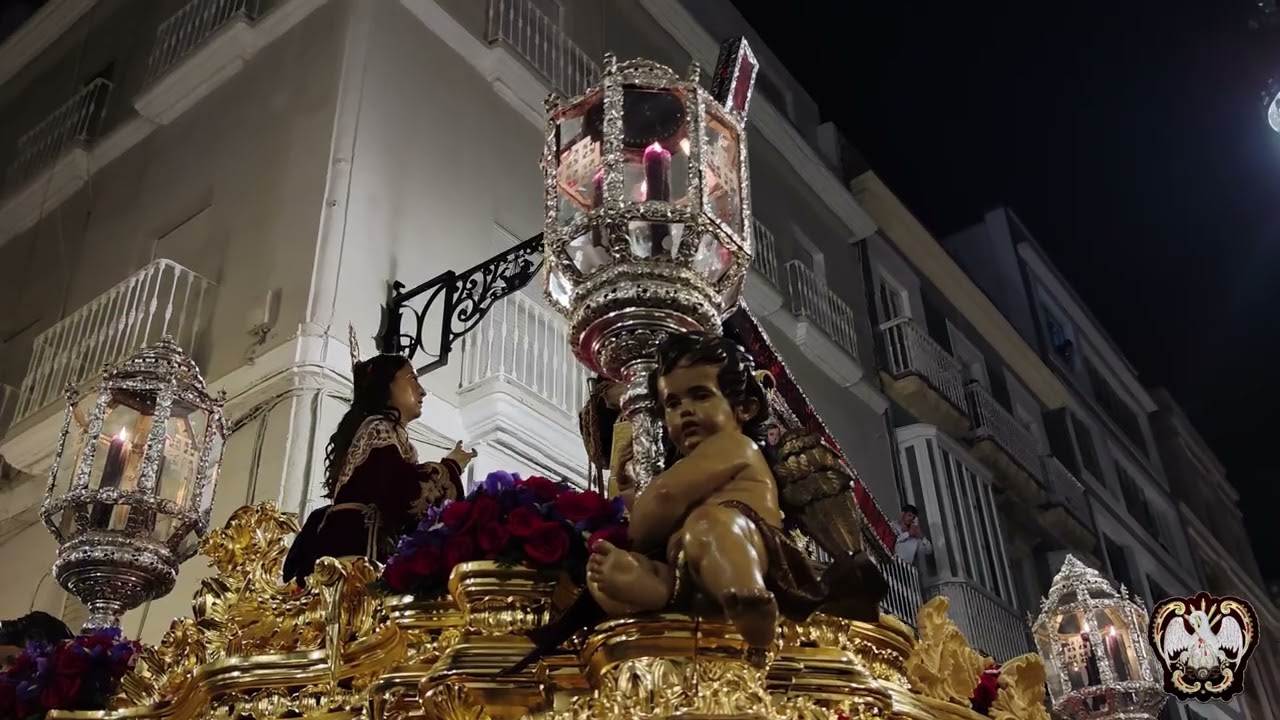 Nazareno en c/ Ancha, Jueves Santo Cádiz 2025
