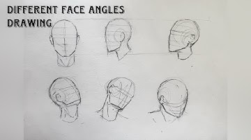 Face Angles drawing Tutorial ✨✍️