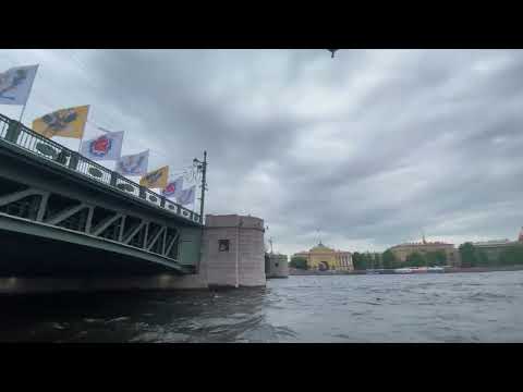 Разводные мосты Петербурга. Даже мост Поцелуев есть в Питере! Он не разводится, как другие мосты