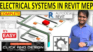 Electrical Systems in Revit MEP💡🔌📡💻 | Circuit Creation in Revit🔦📟 | Step by Step✅