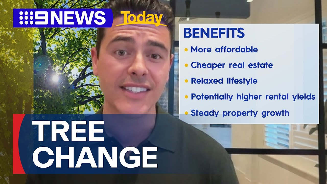 Why are Aussies opting for a tree change? | 9 News Australia