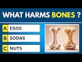Can You Pass This Human Body Quiz? 🧠 50-Question Anatomy Trivia!