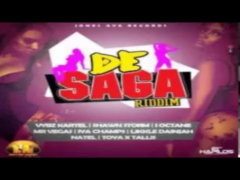 De Saga Riddim Full Mix (Jones Ave Records) June 2015 [Raw] - YouTube