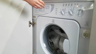 Indesit IWME 147 integrated washing machine review