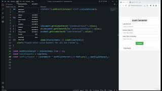 4  4 Loan Calculator JS