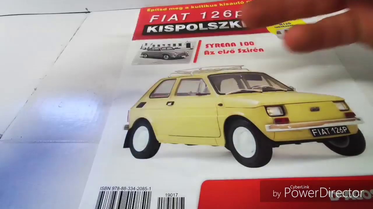 Deagostini/Polski Fiat 126p/18 Modell épitése/17.rész