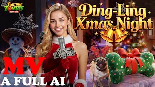 FORTUNE ZOMBIE - Ding-Ling Christmas Night【Al Music Video】 screenshot 3