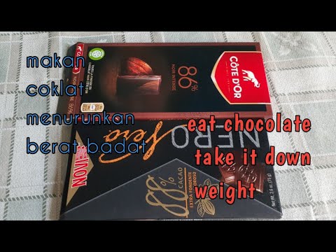 Video: Bagaimana menurunkan berat badan pada coklat?