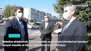 Ekiplerimiz Kaymakamlık Ve Emniyet Birimleriyle Sosyal Mesafe Ve Hijyen Denetimlerine Devam Ediyor