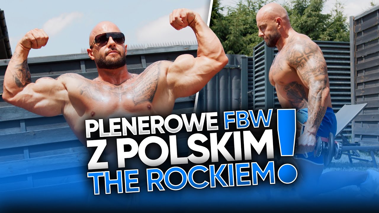 MISTRZ ESTETYKI w ŚWIETNEJ FORMIE 🔥 | Trening FBW na świeżym powietrzu | Krzysztof Piekarz