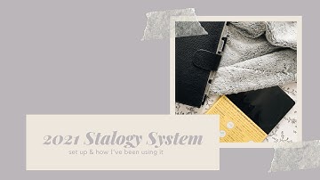 A5 STALOGY SYSTEM | set up & how I’ve been using it in 2021