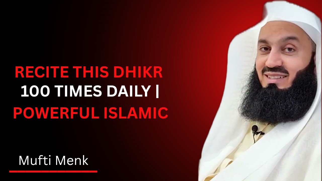 Recite This Dhikr 100 Times Daily | Powerful Islamic Reminder for Stress, Illness & Fear