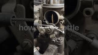 Mechanical Throttle Linkage Binding & Stuck Butterfly Valve Demonstration