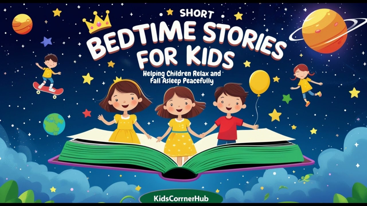Gentle Short Stories to Help Kids Feel Calm, Safe, and Ready for a Peaceful Night’s Sleep